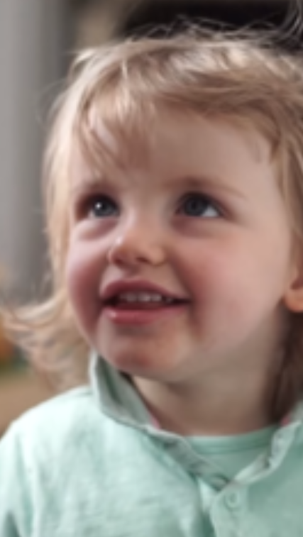 Lottie Smiling During Treatment